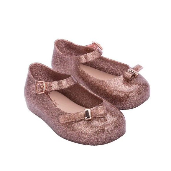Mini Melissa Other - Mini Melissa Mini Dora Pink Glitter